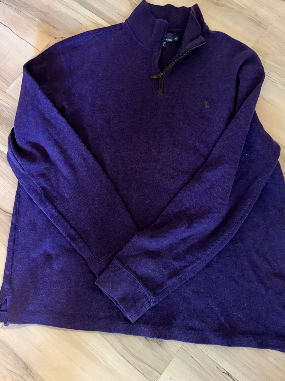 Ralph Lauren Deep Purple Knit Skirt